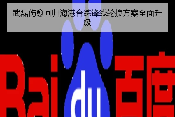 武磊伤愈回归海港合练锋线轮换方案全面升级